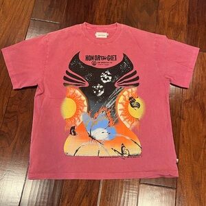 Honor the Gift Red Graphic T-Shirt